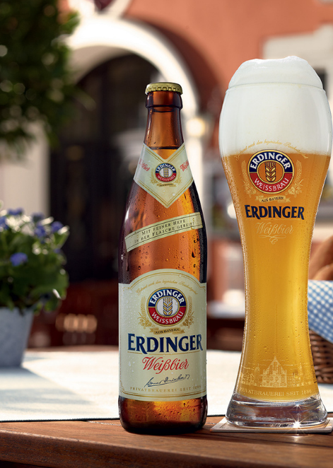 Erdinger Weissbier and Dunkel are already in stores!